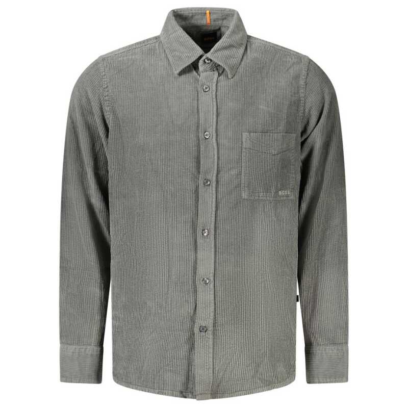 Hugo Boss Green Cotton Shirt, theFeinheit