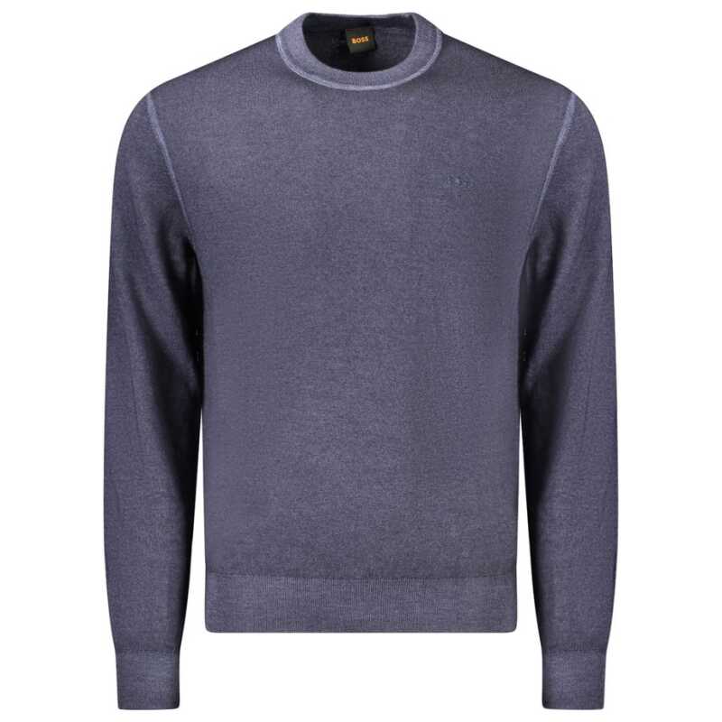 Hugo Boss Blue Wool Sweater, theFeinheit