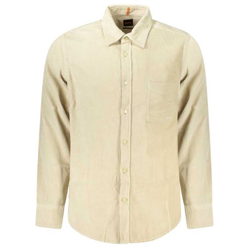 Hugo Boss Beige Cotton Shirt, theFeinheit