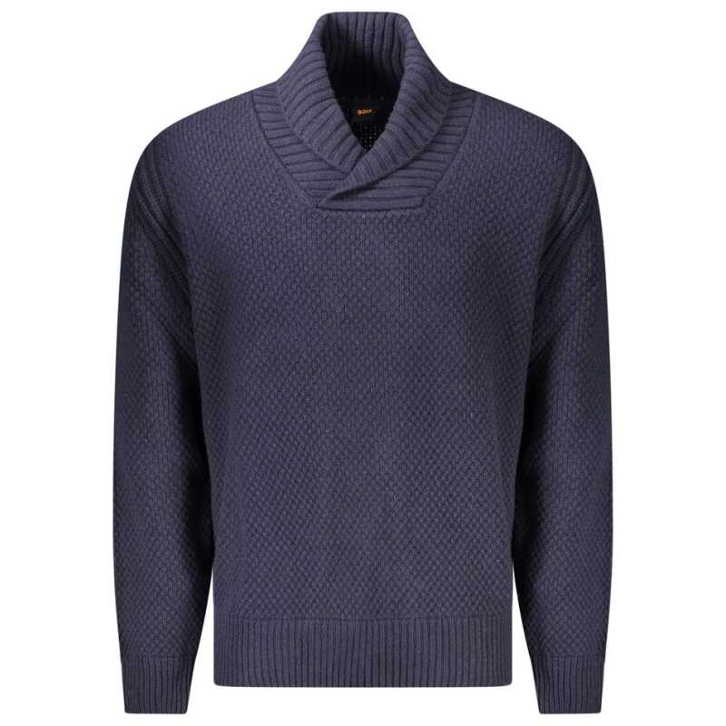 Hugo Boss Blue Wool Sweater, theFeinheit