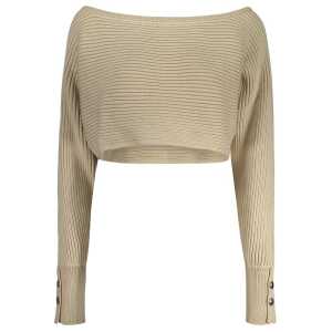 Guess Jeans Beige Cotton Sweater