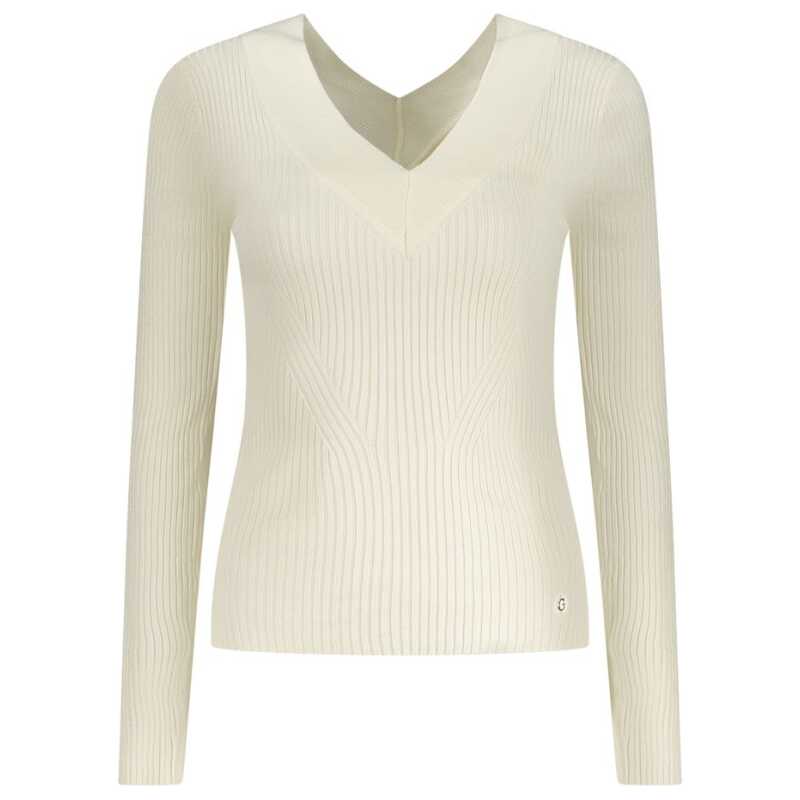 Guess Jeans White Viscose Sweater, theFeinheit