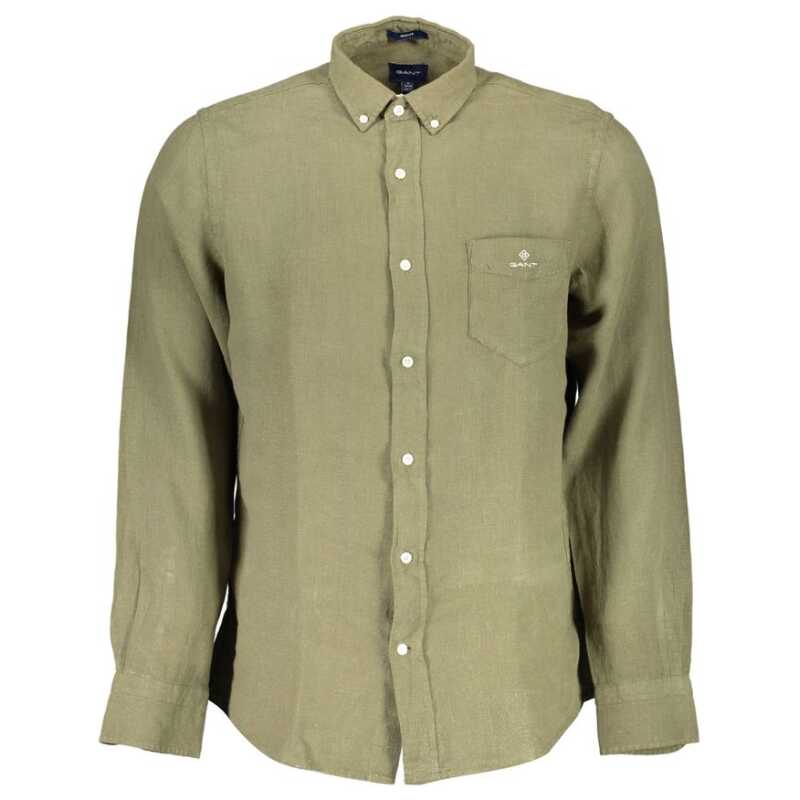 Gant Green Linen Shirt, theFeinheit