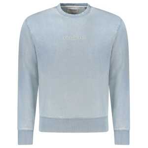 Guess Jeans Blue Cotton Sweater