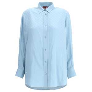 Gucci GG Supreme print silk Shirt