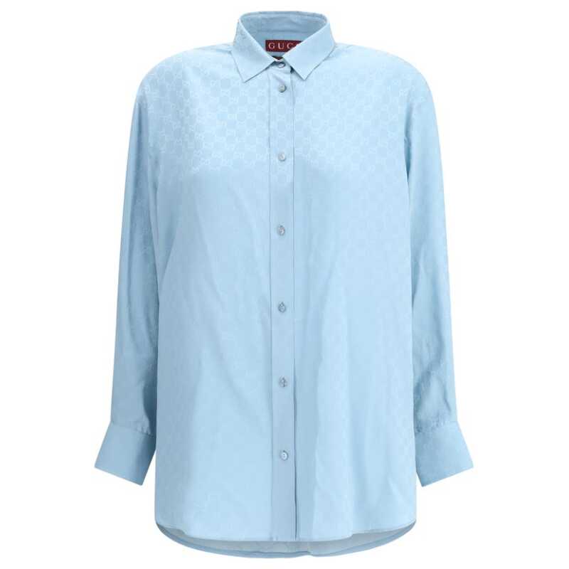 Gucci GG Supreme print silk Shirt, theFeinheit