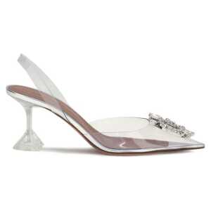 Amina Muaddi Begum Glass Pumps