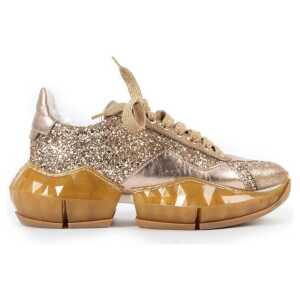 Jimmy Choo Diamond Glittered Sneakers