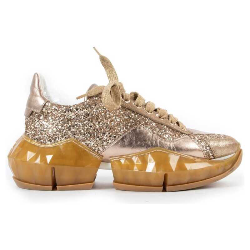 Jimmy Choo Diamond Glittered Sneakers, theFeinheit