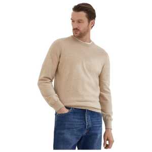 Brunello Cucinelli Beige Cashmere Sweater