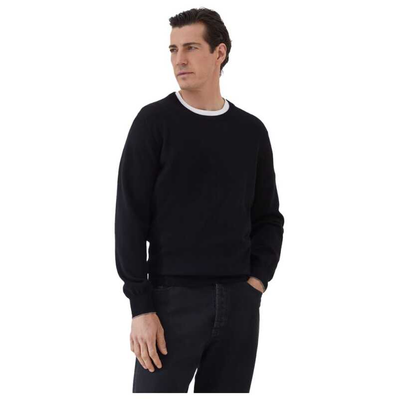 Brunello Cucinelli Black Cashmere Sweater, theFeinheit