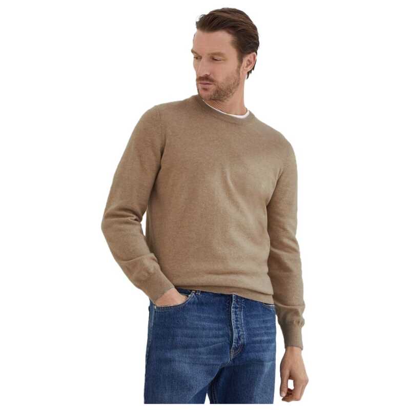 Brunello Cucinelli Brown Cashmere Sweater, theFeinheit