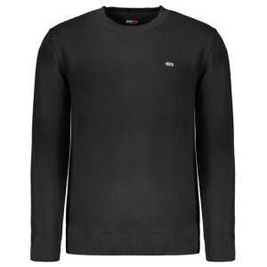 Tommy Hilfiger Black Cotton Sweater