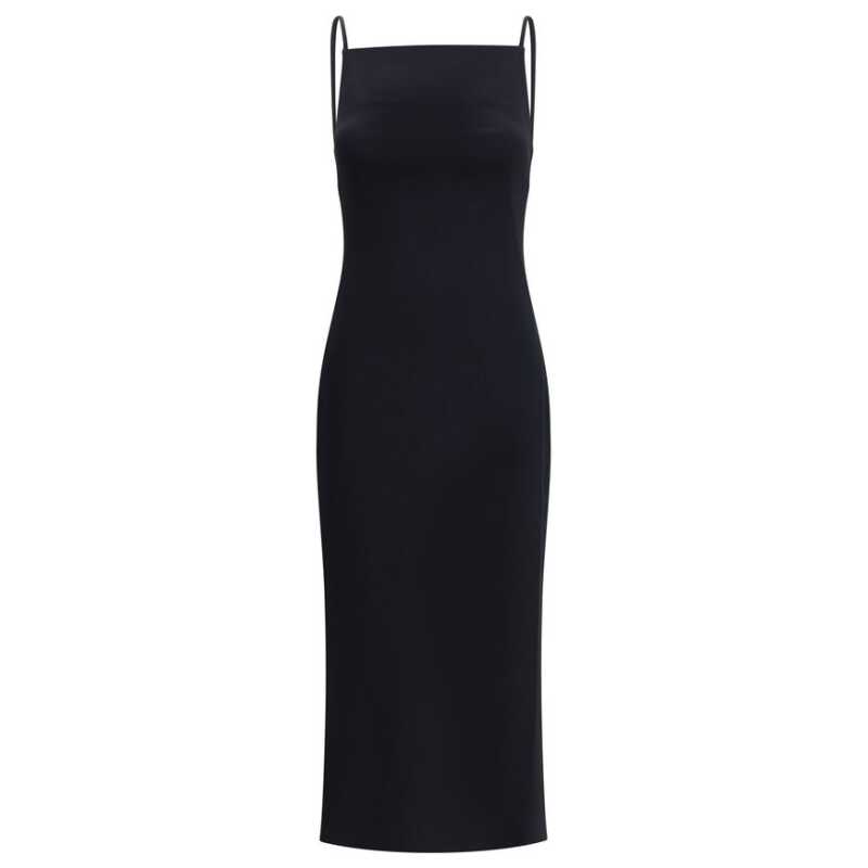 Givenchy Midi Dress with draped back, theFeinheit