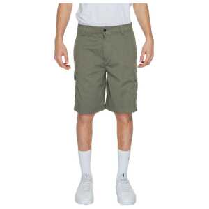 Calvin Klein Jeans Green Cotton Bermuda