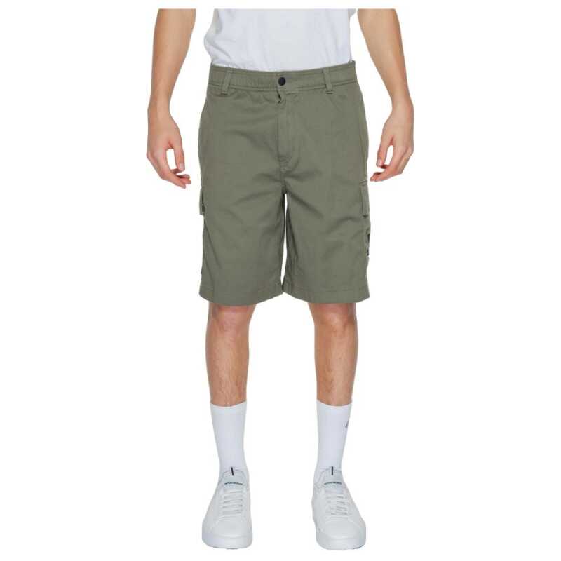 Calvin Klein Jeans Green Cotton Bermuda, theFeinheit