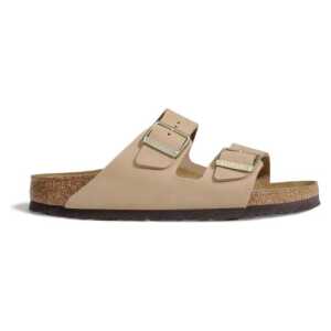 Birkenstock Beige Nubuc Leather Sandal