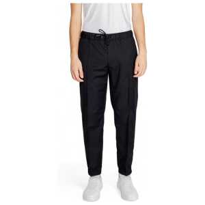 Armani Exchange Black Polyester Pant
