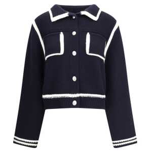 PINKO Cardigan with contrasting profiles