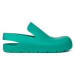 Bottega Veneta Green Cotton Slipper