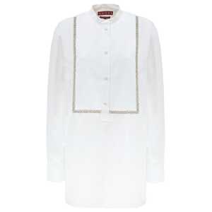Gucci White Cotton Shirt