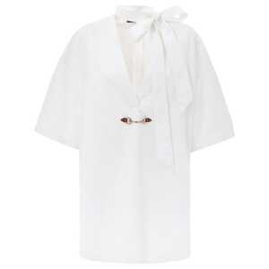 Gucci White Cotton Shirt