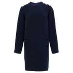 Gucci Navy Blue Wool Short