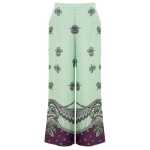 Gucci Green Silk Pant