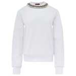 Gucci White Cotton Sweatshirt