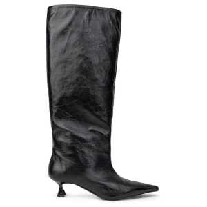 Paris Texas Black Leather Boot