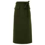 Gucci Green Wool Skirt