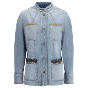 Valentino Denim Jacket with embroidery