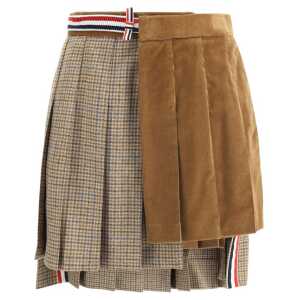 Thom Browne Pleated Miniskirt