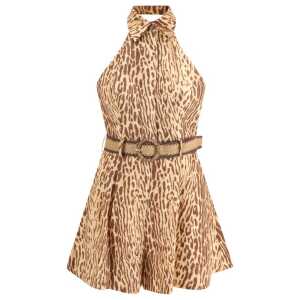Zimmermann Leopard short Dress