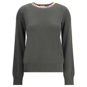 Burberry Wool Pullover with Check