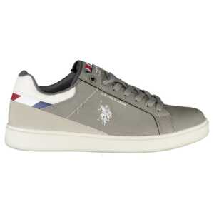 U.S. POLO ASSN. Gray Polyester Sneaker