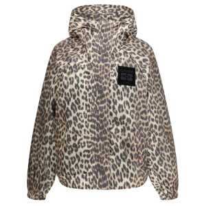 Ganni Leopard raincoat Jacket