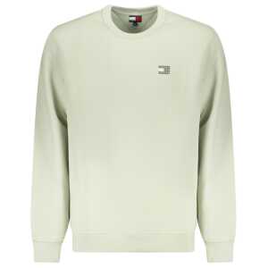 Tommy Hilfiger Green Cotton Men Sweater