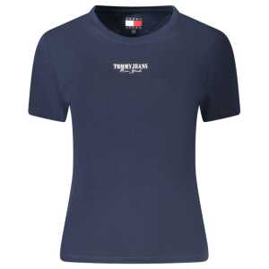 Tommy Hilfiger Blue Cotton Women T-Shirt