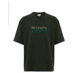 Maison Kitsuné Green Cotton T-Shirt