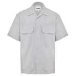 Jil Sander Blue Cotton Shortsleeve