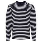 Maison Kitsuné Blue Cotton Long Sleeve