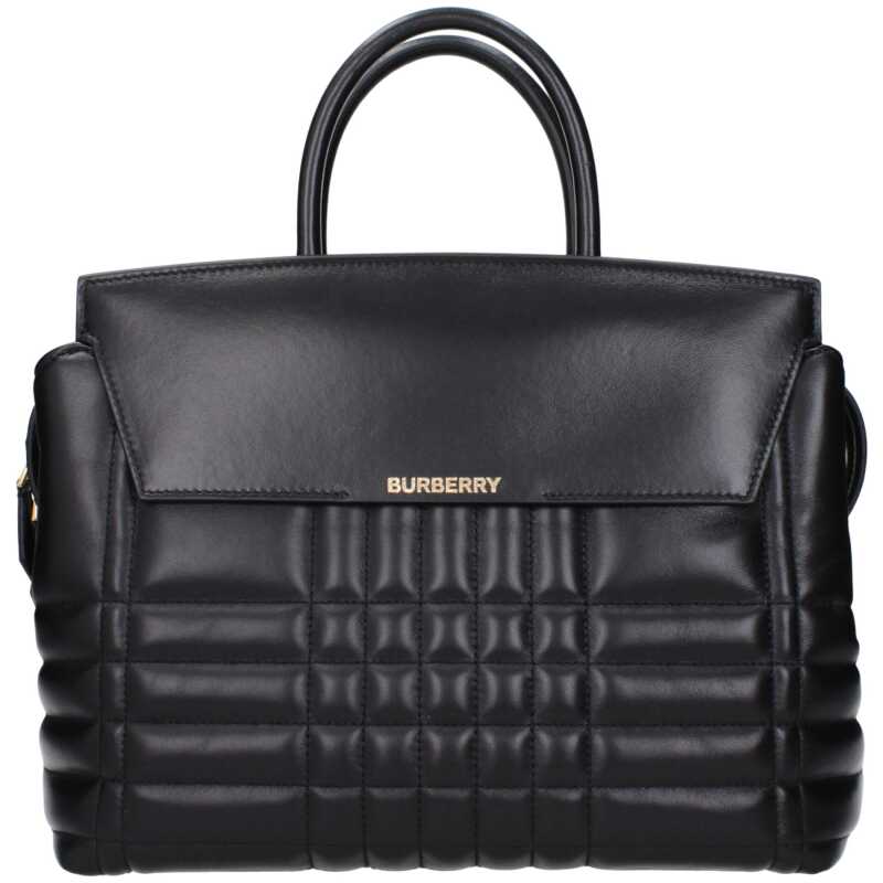 Burberry Black Leather Handbags, theFeinheit