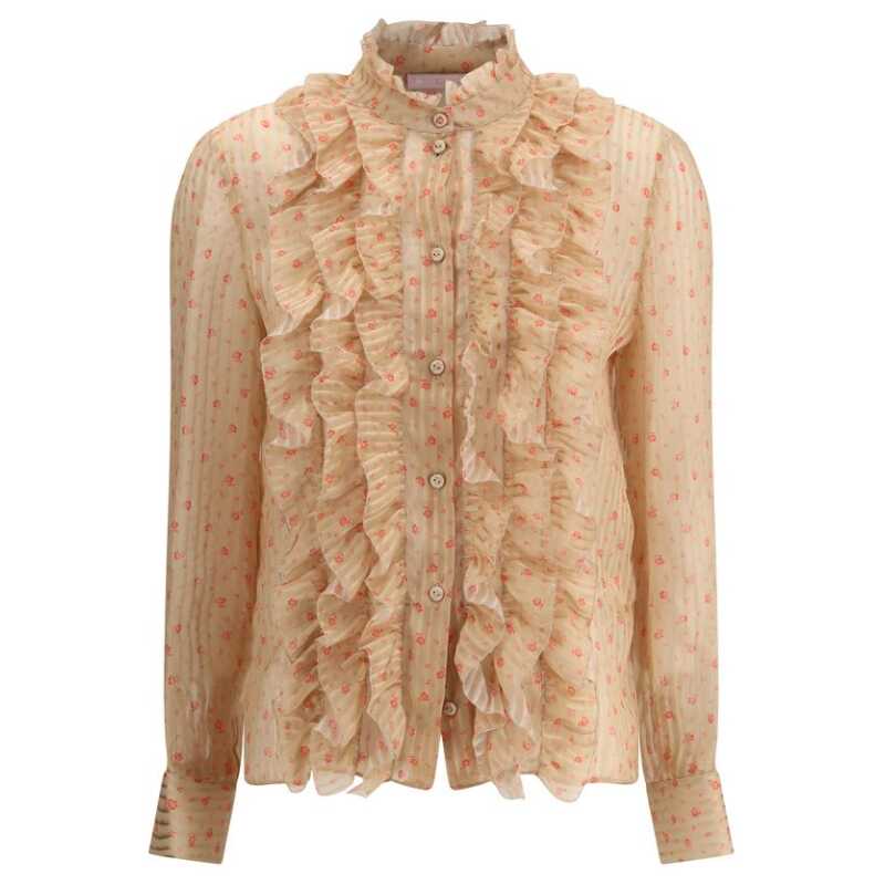 Kristina Ti Rouches silk Blouse, theFeinheit
