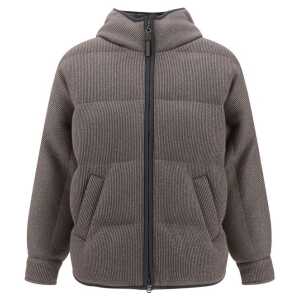 Brunello Cucinelli Lurex Down Jacket