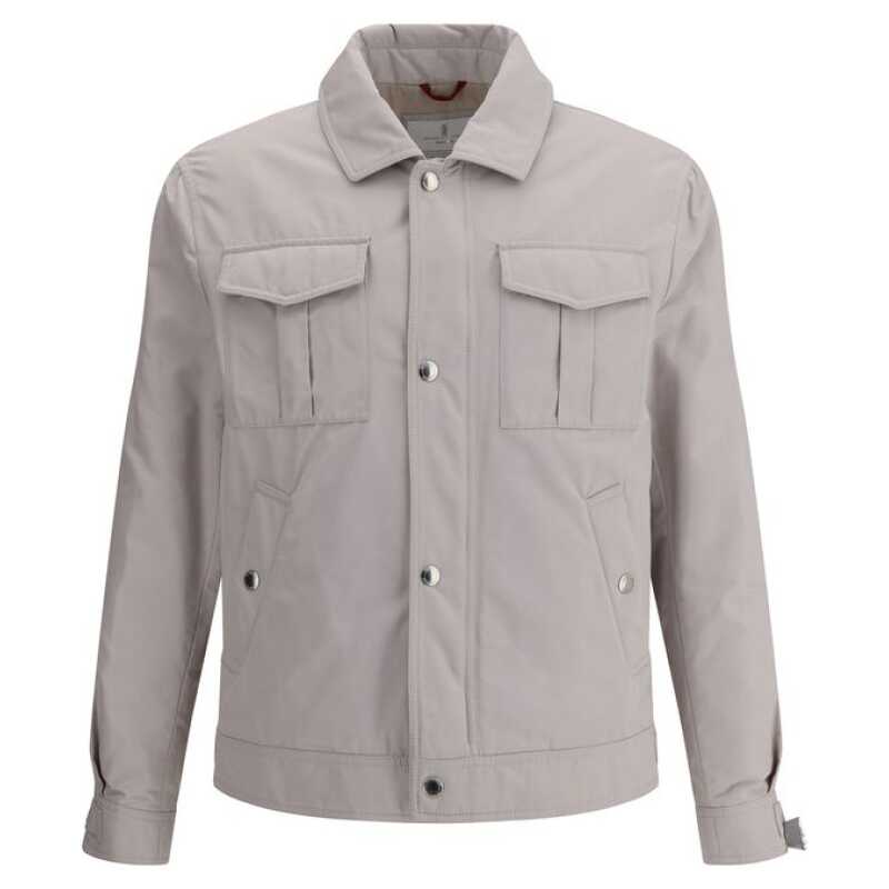 Brunello Cucinelli Waterproof Shirt Jacket, theFeinheit