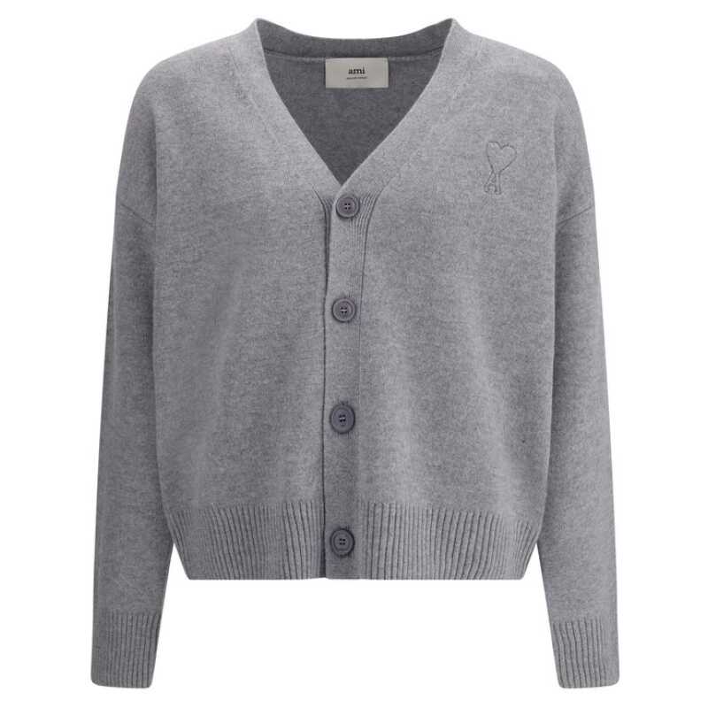 Ami Paris Ami De Coeur Cardigan, theFeinheit