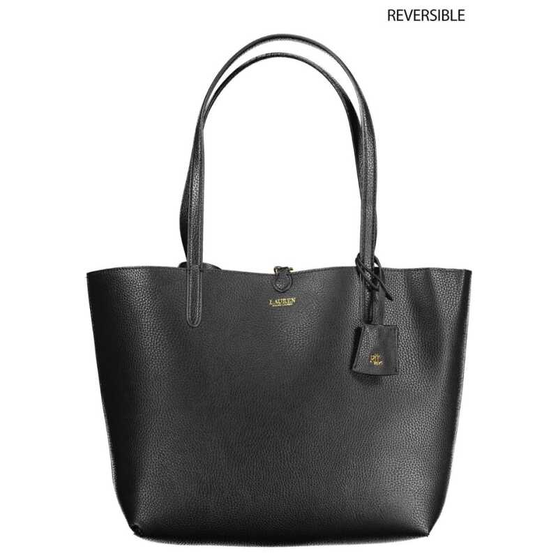 Ralph Lauren Black Leather Handbag, theFeinheit