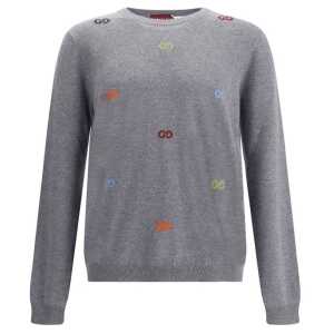 Gucci Multicolor logo cashmere Sweater