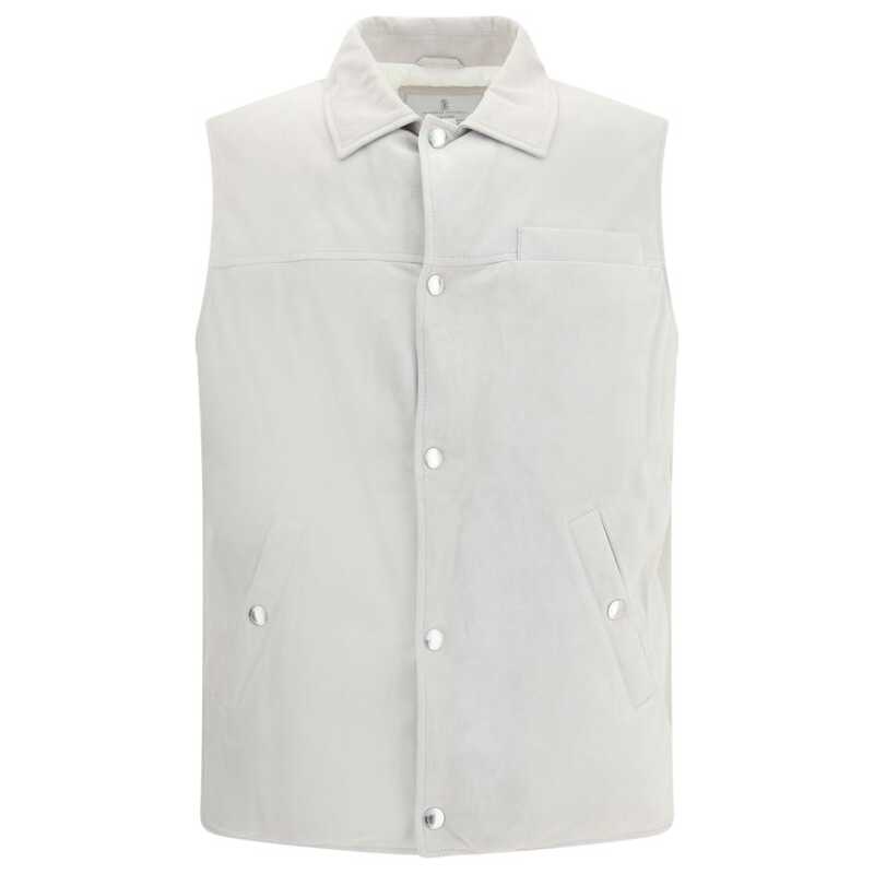 Brunello Cucinelli Padded leather Vest, theFeinheit